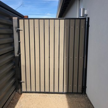 Next Level Handyman Services and Gate Repair - Custom order grey composite. - Handyman Near Me Next Level Handyman Services and Gate Repair - Custom order grey composite. - Handyman Near Me