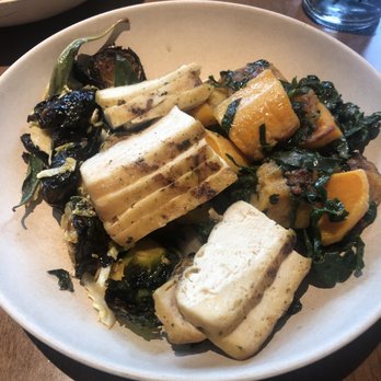 Flower Child - Tofu Roasted Butternut Squash Yuzu Brussels Sprouts - Salad Near Me - Phoenix, Arizona Flower Child - Tofu Roasted Butternut Squash Yuzu Brussels Sprouts - Salad Near Me - Phoenix, Arizona