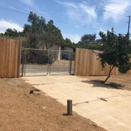 This is what I started out with. A very small opening with no real security or solid gate. This is what I started out with. A very small opening with no real security or solid gate.