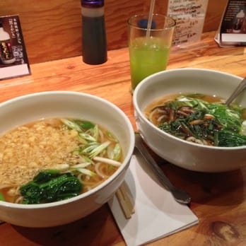Fukada - compare and contrast: hot udon soup, tanuki or sansai style! - Japanese Near Me - Irvine, California Fukada - compare and contrast: hot udon soup, tanuki or sansai style! - Japanese Near Me - Irvine, California
