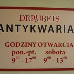 Derubeis - Szyld przy wejściu
