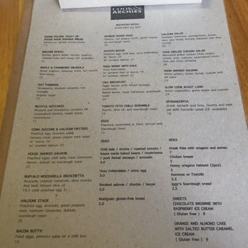 Cook & Archies - Breakfast & Brunch Near Me - Surry Hills, NSW