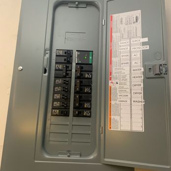 Dican Electric - New Circuit Breaker Panel Box by Dican Electric - Electricians Near Me