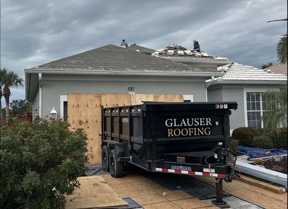 Slide of Glauser Roofing