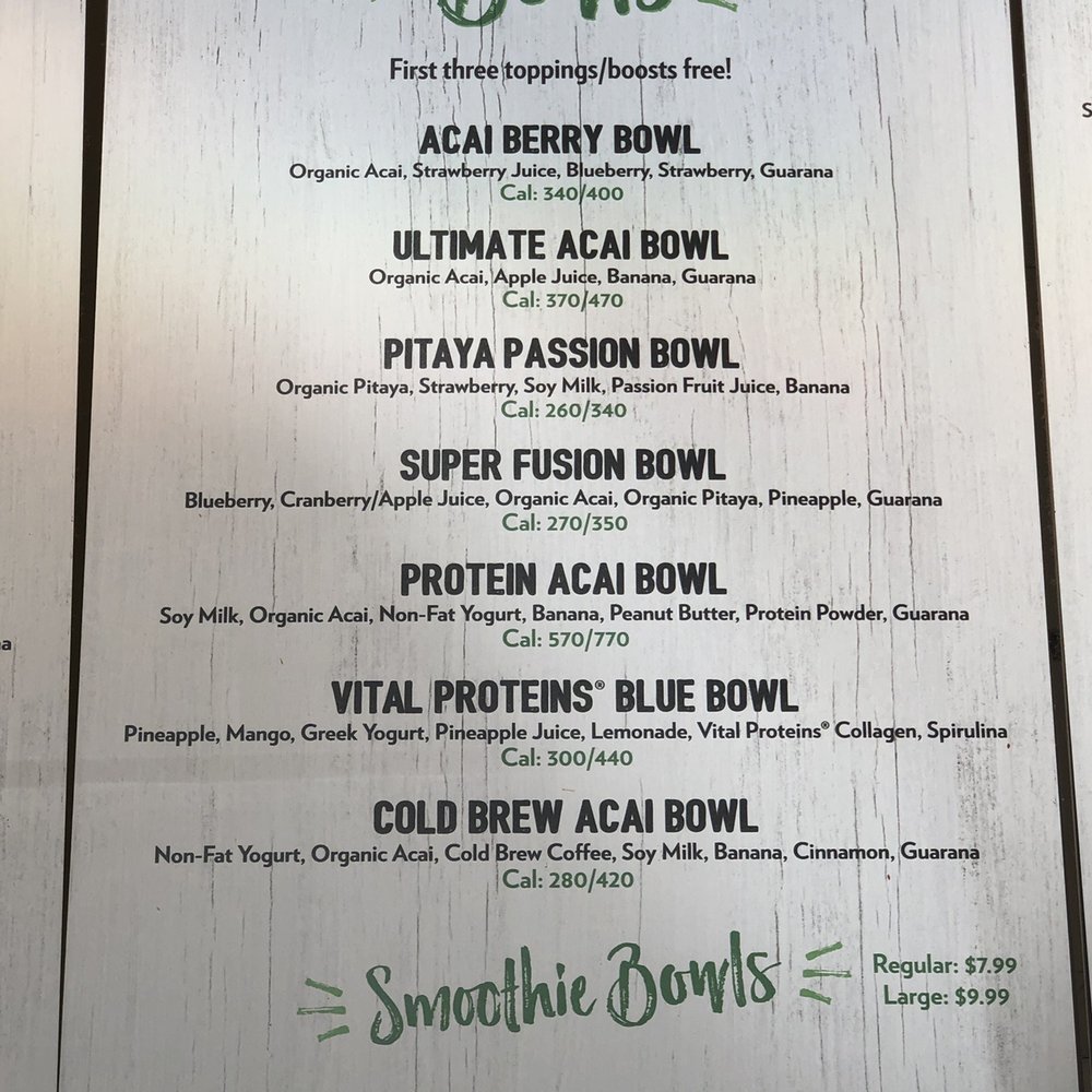 Juice It Up! - Menu - Juice Bars & Smoothies Near Me - Santa Ana, California