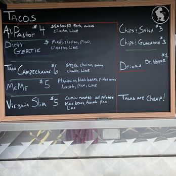 Dirty Gertie's Taco Stand - the menu - Tacos Near Me - Asheville, North Carolina Dirty Gertie's Taco Stand - the menu - Tacos Near Me - Asheville, North Carolina