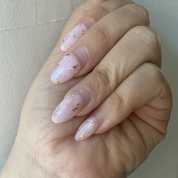 Dripped Nails & Spa - This is 5 weeks later to the day. - Nail Salons Near Me - Houston, Texas