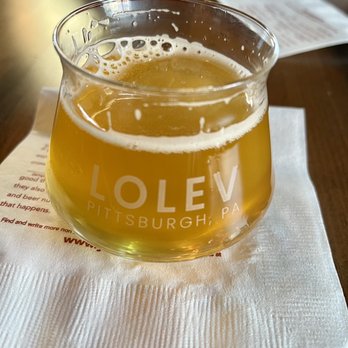 Lolev Beer - Unfiltered Pilsner - Breweries Near Me - Pittsburgh, Pennsylvania