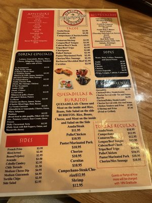 Menu photo 3 Taqueria La Tecampana Austell, GA Menu photo 3 Taqueria La Tecampana Austell, GA
