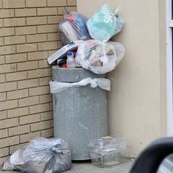 FairBridge Inn & Suites Idaho Falls - Garbage outside door, got worse