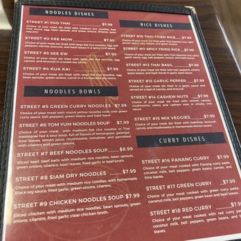 Thai Street Noodles - Menu - Thai Near Me - Kettering, Ohio Thai Street Noodles - Menu - Thai Near Me - Kettering, Ohio