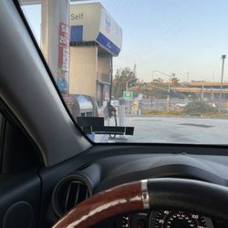 Chevron - Right off the 805 freeway.