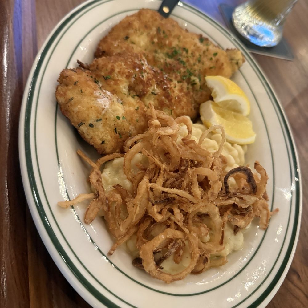 Chicken schnitzel. Really good Chicken schnitzel. Really good
