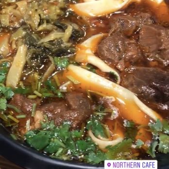 Northern Cafe - Braised beef soup with pickled veggies - Chinese Near Me - Gardena, California Northern Cafe - Braised beef soup with pickled veggies - Chinese Near Me - Gardena, California