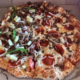 14' half supreme, half pepperoni/beef 14' half supreme, half pepperoni/beef