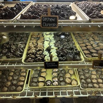 Village Candy Kitchen - Lots of chocolate to choose from!! - Candy Stores Near Me - Redlands, California