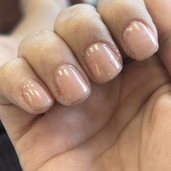 Ombre Nails - She applied this like regular gel then try to tell me they supposed to do it that way. It's giving chop shop. - Nail Salons Near Me - Vallejo, California Ombre Nails - She applied this like regular gel then try to tell me they supposed to do it that way. It's giving chop shop. - Nail Salons Near Me - Vallejo, California