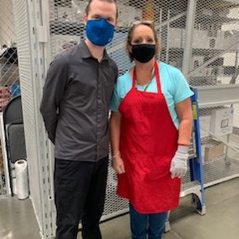 Sam's Club - From left, Matt, Store Manager, Sam's Club, and Tammy, team member, Sam's Club - Wholesale Stores Near Me - Palmdale, California