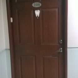 Garcia Dental Office - Look for the door with the tooth.