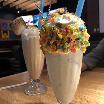 S&B's Burger Joint - Unicorn flakes milkshake, s'mores milkshake - Pizza Near Me - Edmond, Oklahoma S&B's Burger Joint - Unicorn flakes milkshake, s'mores milkshake - Pizza Near Me - Edmond, Oklahoma