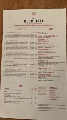 The Beer Hall - Restaurant, Wine & Beer Bar by null