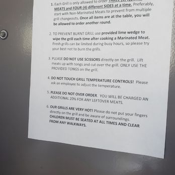 704 Korean BBQ - Table rules - Korean Near Me - Charlotte, North Carolina 704 Korean BBQ - Table rules - Korean Near Me - Charlotte, North Carolina