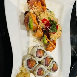 Salmon Volcano Roll