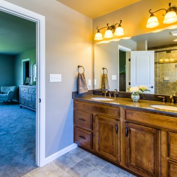 Haldeman Mechanical - A double sink vanity is a popular choice for master bathrooms in new construction homes. - Plumbing Near Me - Manheim, Pennsylvania