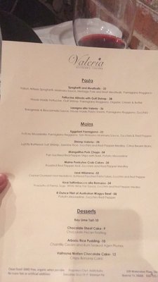 Menu photo 8 Valeria  Boerne, TX