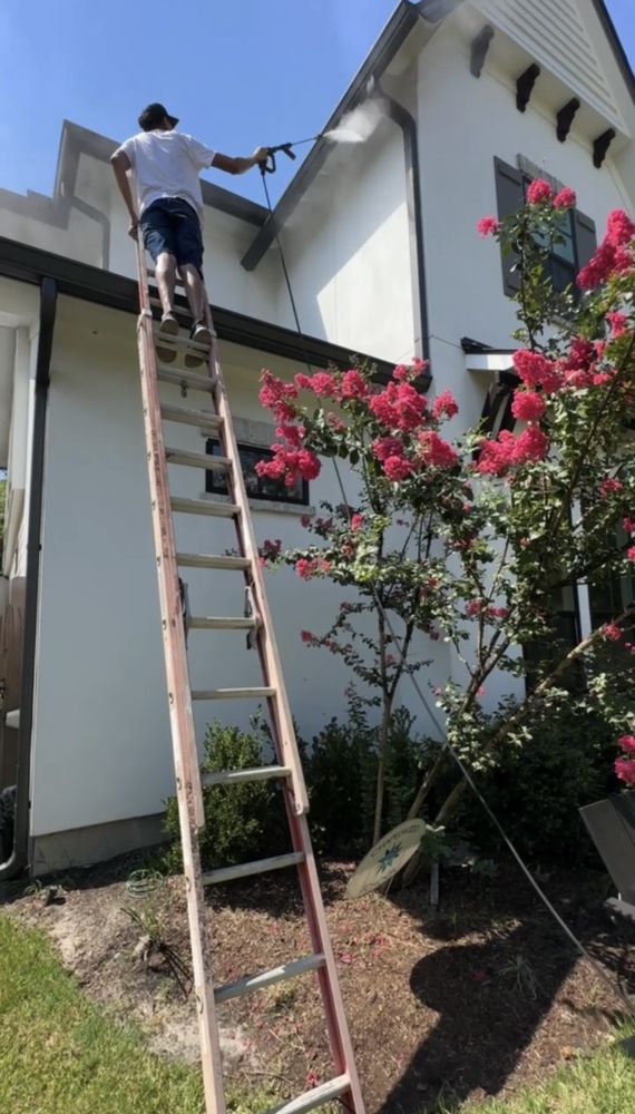 Slide of V & A Pressure Washing Pros