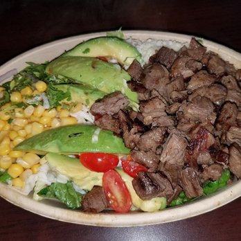Salsa Limón - Salad bowl with Steak - Breakfast & Brunch Near Me - Fort Worth, Texas Salsa Limón - Salad bowl with Steak - Breakfast & Brunch Near Me - Fort Worth, Texas