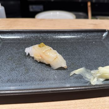 Bondi Sushi - Madai with yuzu kosho - Sushi Bars Near Me - New York, New York Bondi Sushi - Madai with yuzu kosho - Sushi Bars Near Me - New York, New York
