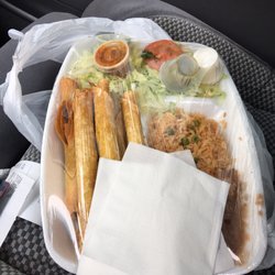 Cesar's Tacos - Straight outta the bag. If you haven't been coming here, you've been mistaken.