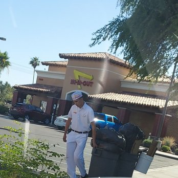 In-N-Out Burger - They have nice all-white uniforms and this fella was working hard - Burgers Near Me - Chandler, Arizona In-N-Out Burger - They have nice all-white uniforms and this fella was working hard - Burgers Near Me - Chandler, Arizona