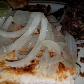 Habana Vieja Restaurant - Pollo a la Plancha (Chicken Breast) with moros..unlike a lot of places, their chicken is larger than rice - Cuban Near Me - Miami, Florida Habana Vieja Restaurant - Pollo a la Plancha (Chicken Breast) with moros..unlike a lot of places, their chicken is larger than rice - Cuban Near Me - Miami, Florida