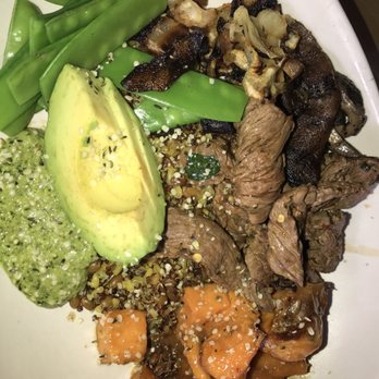 True Food Kitchen - Ancient grains bowl with grass-fed steak. Sooooo gooooood! - Vegetarian Near Me - Pasadena, California True Food Kitchen - Ancient grains bowl with grass-fed steak. Sooooo gooooood! - Vegetarian Near Me - Pasadena, California