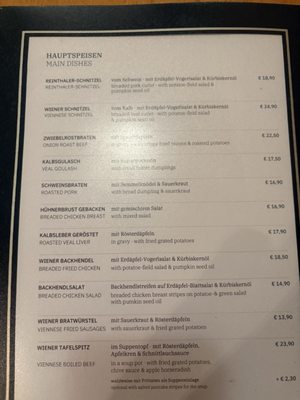 Menu photo 1 Reinthaler Vienna, 9