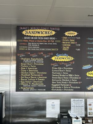 Menu photo 2 Snarf's Austin, TX
