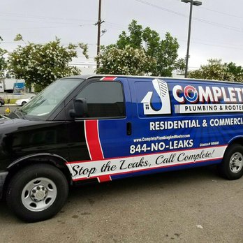 Complete Plumbing And Rooter - Company van - Plumbing Near Me - Chino, California