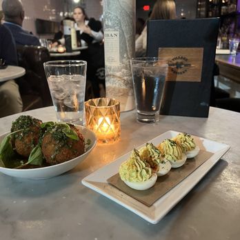 Village Whiskey - Scotch  & Deviled Eggs - New American Near Me - Philadelphia, Pennsylvania
