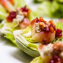 Culinary Art Catering - Wedge Salad with Pear and Walnuts