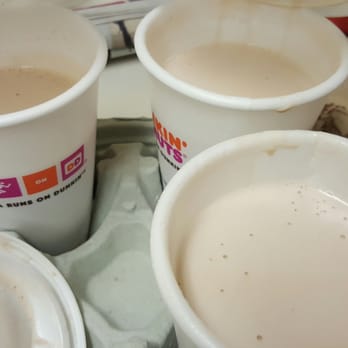 Dunkin' - It looks like they drink before they gave them to me - Donuts Near Me - Santa Monica, California Dunkin' - It looks like they drink before they gave them to me - Donuts Near Me - Santa Monica, California