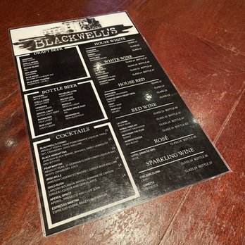 Blackwells Pub And Restaurant - Menu - Pubs Near Me - New York, New York Blackwells Pub And Restaurant - Menu - Pubs Near Me - New York, New York