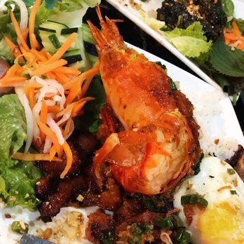 108 Vietnamese Restaurant - Pork chop and giant prawn - Vietnamese Near Me - Kent, Washington 108 Vietnamese Restaurant - Pork chop and giant prawn - Vietnamese Near Me - Kent, Washington