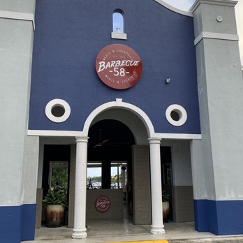 Barbecue 58 - Exterior entrance to BBQ 58 - Steakhouses Near Me - Miami, Florida Barbecue 58 - Exterior entrance to BBQ 58 - Steakhouses Near Me - Miami, Florida