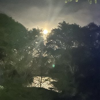 Wallace Creek Campground - Full moon on the lake - Campgrounds Near Me - Enid, Mississippi