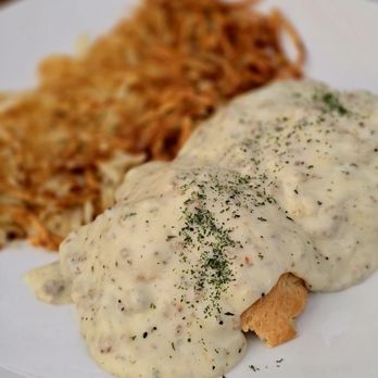 The Corner Grill & Bakery - Biscuits and gravy, minus the eggs - American Near Me - Claremont, California The Corner Grill & Bakery - Biscuits and gravy, minus the eggs - American Near Me - Claremont, California