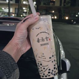 Tieguanyin milk tea with Boba and qq noodles