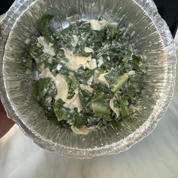 Caffe di Fiore - Asked for a to-go side Caesar salad before leaving and this is all they gave me in my to-go container for 8 bucks. - Mexican Near Me - The Woodlands, Texas
