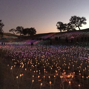 Sensorio - Sensorio as it gets darker - Art Galleries Near Me - Paso Robles, California